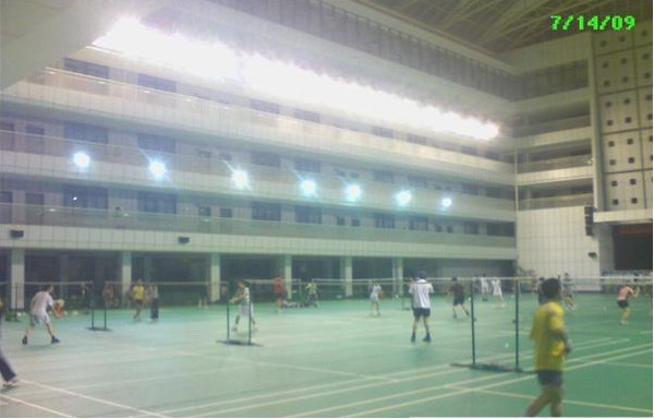 华强职业技术学院羽毛球场