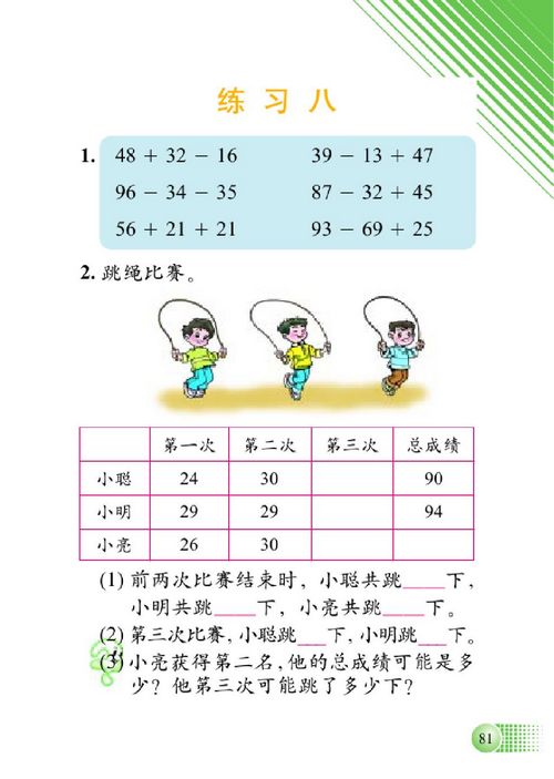 小学生一年级 数学课外阅读手抄报