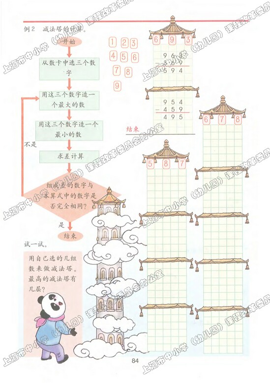 六、整理与提高|沪教版小学三年级数学上册课本