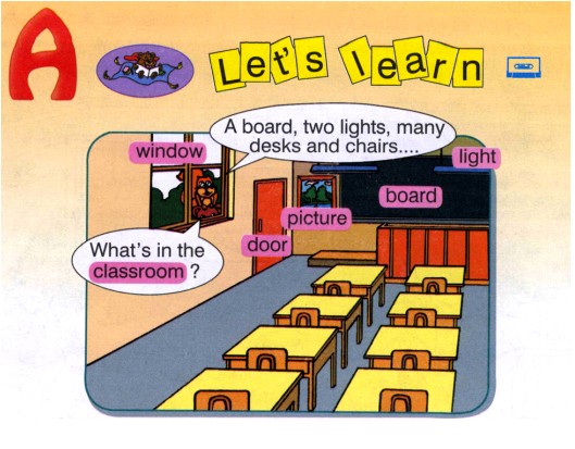 Сѧ꼶Ӣ(˽¿α)ϲ Unit 1 Classroom - A Lets