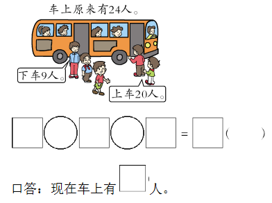 2016年人教版小学一年级数学下册期末考试试
