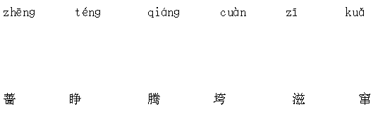 2021部编版小学二年级语文《字音》下册复习题及答案