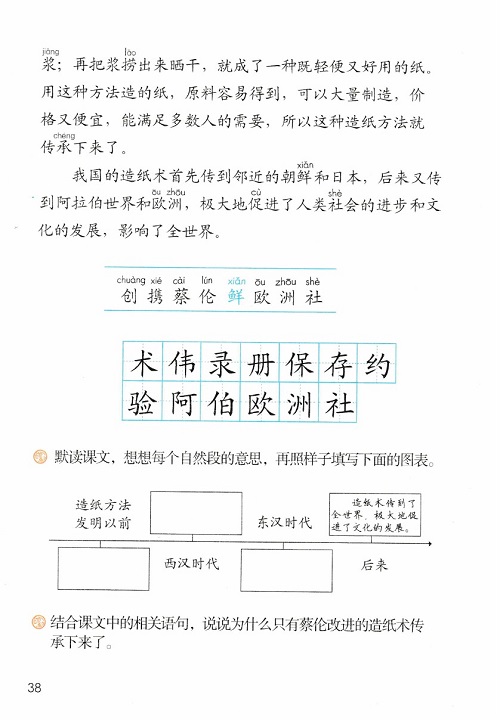 《第三单元》新人教部编版2019年小学三年级语文下册课本全册教材