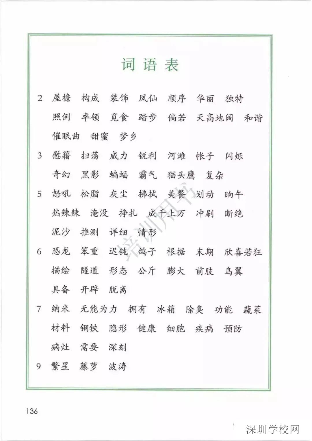 四年级下册语文书电子版