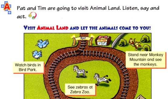 Сѧ꼶Ӣ(İ)ϲ Unit 6 At Animal Land-A